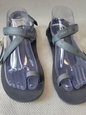 Xero Veracruz Barefoot Strap Sandals Toe Loop Gray Blue Womens Various Sizes